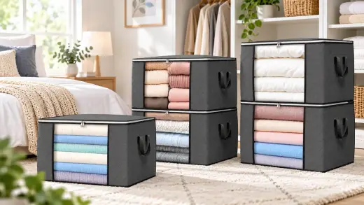 6-Pack 90L Foldable Storage Bags Are 70% Off at $9.99: The Ultimate Space-Saving Guide article