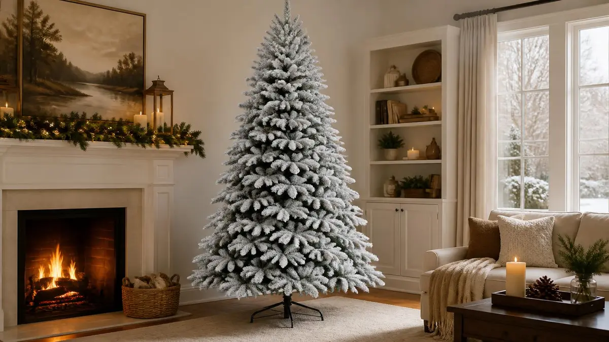 Walmart Flocked Artificial Christmas Tree Deal: The Definitive 7.5-Foot Holiday Value Guide