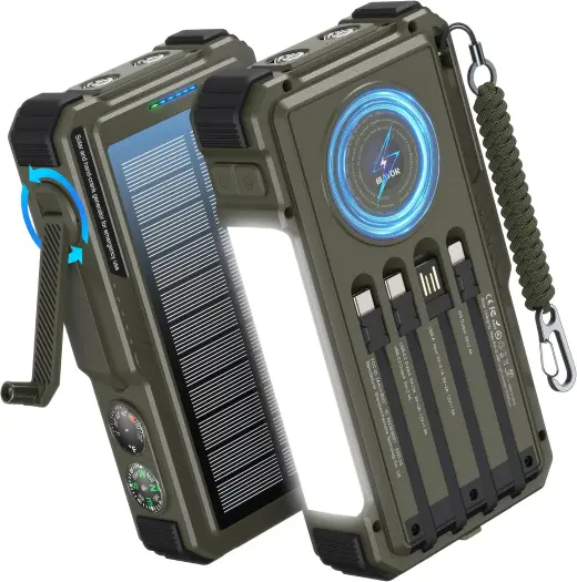 Blavor Portable Solar Power Bank: The Ultimate Emergency Charger article